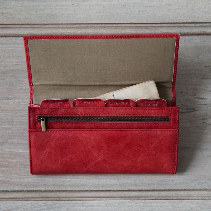 Rugged Leather Travel Wallet Simply Special Gifts