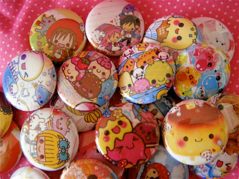 5,Kawaii,Pinback,Buttons,-,Grab,Bag,Party,Favors,Accessories,Pinback_Button,Geek,kawaii,cute,pinback_button,set,grab_bag,lot,japanese_stationery,badge,magnet,pin,buttons,asian,kawaii_buttons,paper,mylar,metal,graphics,pinbacks