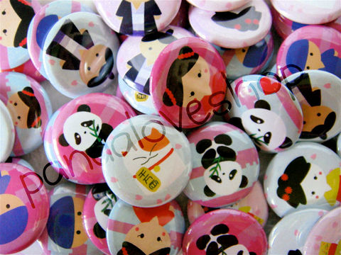 Kawaii,Chibis,and,Pandas,-,Set,of,48,1,inch,Pinback,Buttons,or,Flat,Back,Accessories,Pinback_Button,Humor,grab_bag,buttons,kawaii,flat_back_cabochon,flatback_charm_cab,cute_pinback,pinback_button,kawaii_grab_bag,cute_kawaii_japanese,1_inch_25mm_round,panda_bear,asian_girl_geisha,lucky_cat,paper,mylar,metal,graphics,pinbacks