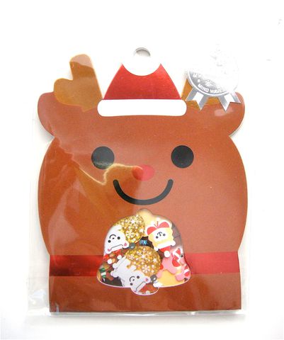 Mind,Wave,Reindeer,Sticker,Sack,sticker_sack, kawaii_stickers, sticker_flakes, mind_wave, reindeer, christmas_stickers