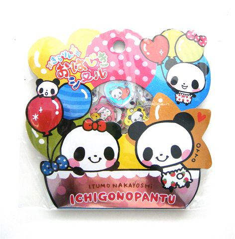 Pool,Cool,Ichigo,Pantu,PVC,Sticker,Sack,sticker_sack, kawaii_stickers, sticker_flakes, mind_wave, fairy_tale