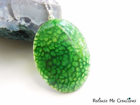 Emerald,Spider,Onyx,Gemstone,Necklace,spider onyx, onyx agate, necklace, release me creations, for her, gemstone, green, emerald