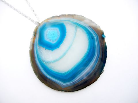 Dramatic,Statement,Blue,Waters,Agate,Necklace,blue, agate, statement, couture, dramatic, jewelry, for her, necklace, release me creations, large jewelry