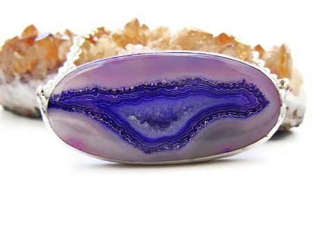 Purple,Onyx,Agate,Druzy,Necklace,druzy, agate, purple, royal, banded, necklace, for her, release me creations, gift, onyx