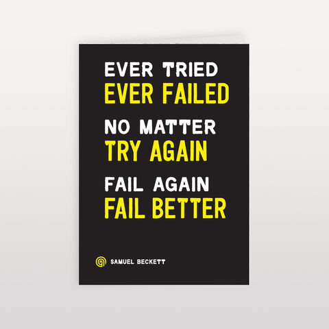 Ever,Tried…,120x170mm,-,Greeting,Card,Ever Tried, Greeting Card, Anthony Oram