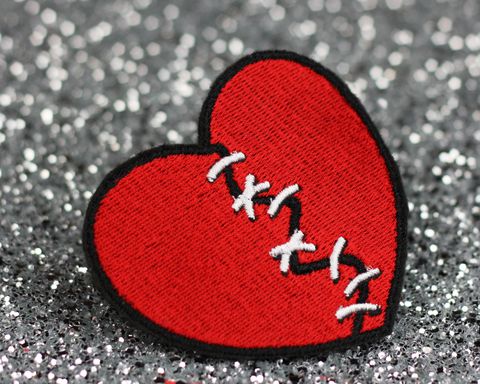 Broken,Heart,Hair,Clip