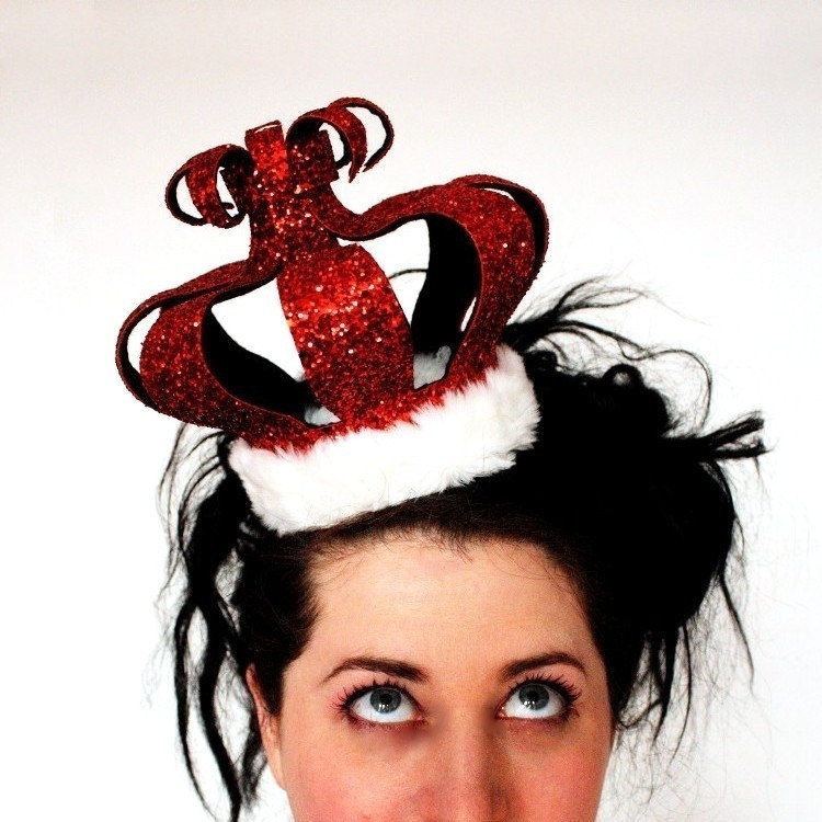 Burlesque Queen of Hearts crown, Pick your colour - product images  of 