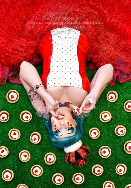 Burlesque Queen of Hearts crown, Pick your colour - product images  of 