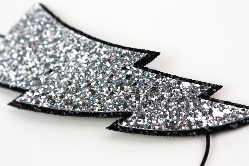 Lightning Bolt Glitter Headband, Various Colours - product images  of 