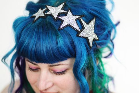 Stars,Headband,,Glitter,,Various,Colours,Accessories,Hair,Headband,stars,gold,glitter,starry,golden,sparkly,fun,cute,janinebasil,uk,gold_headband,star_headband,elastic_headband,cotton_twill,elastic,felt