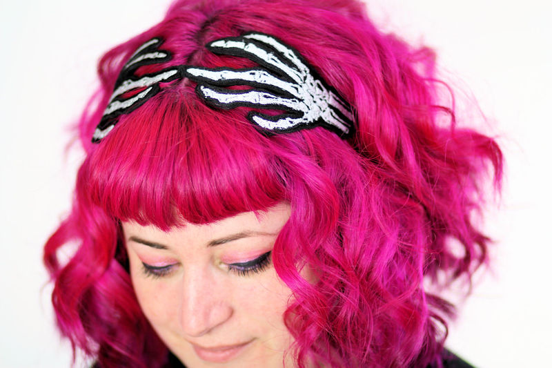 Skeleton Hands Headband - product images  of 