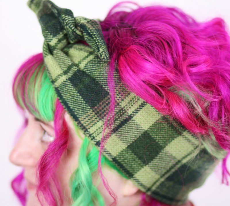 Wool Ear Warmer Winter Headband, Wired Hair Band, Various Colours - product images  of 
