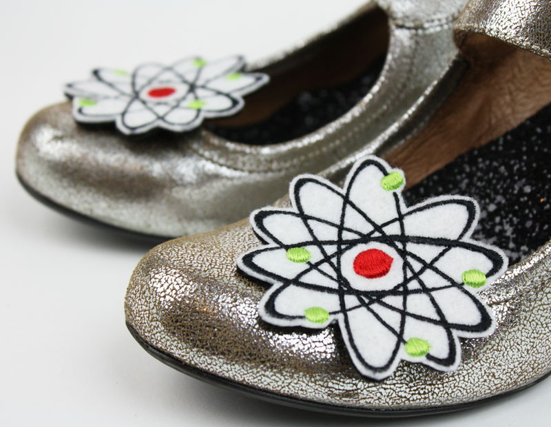 Geek Atom Shoe Clips, Boron Atom - product images  of 