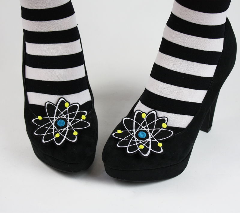 Geek Atom Shoe Clips, Boron Atom - product images  of 