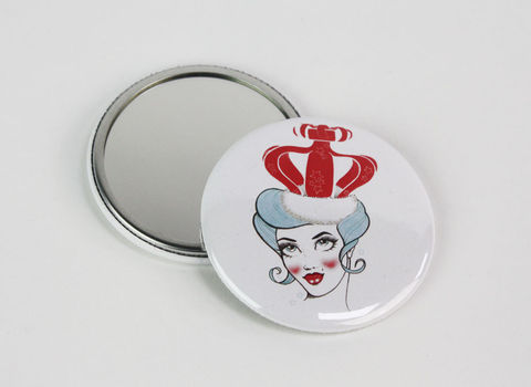 Pocket,Mirror,-,Choose,from,9,designs,Pocket Mirror, janine basil, comic