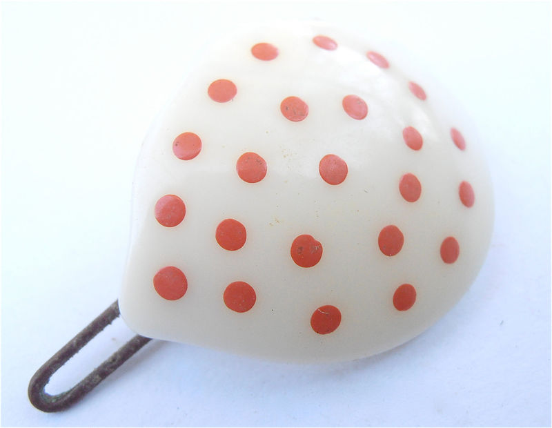 Vintage Strawberry Barrette Strawberry Hair Clip Strawberry Hair Pin