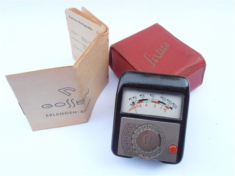 Vintage Light Meter Bakelite Light Meter Vintage Gossen Light Meter