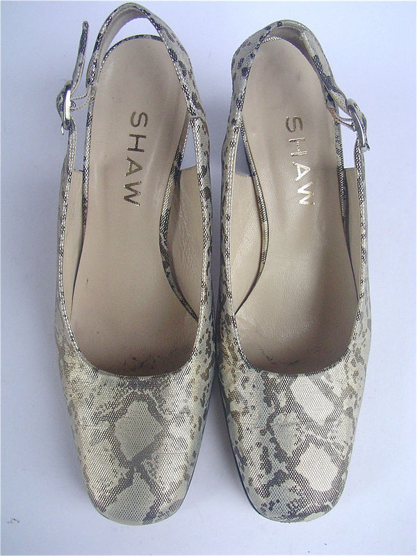Vintage Gold Metallic Shoes Gold Leather Shoes Gold