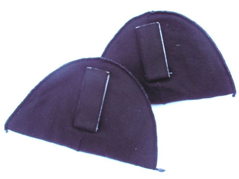 Vintage Black Removable Shoulder Pads Vintage Black Shoulder Pads