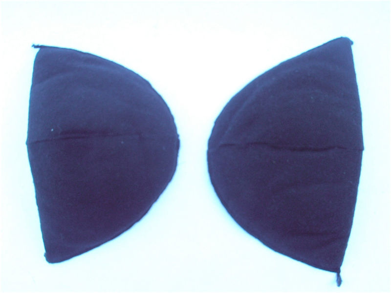 Vintage Black Removable Shoulder Pads Vintage Black Shoulder Pads