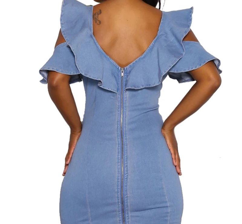 express denim dress