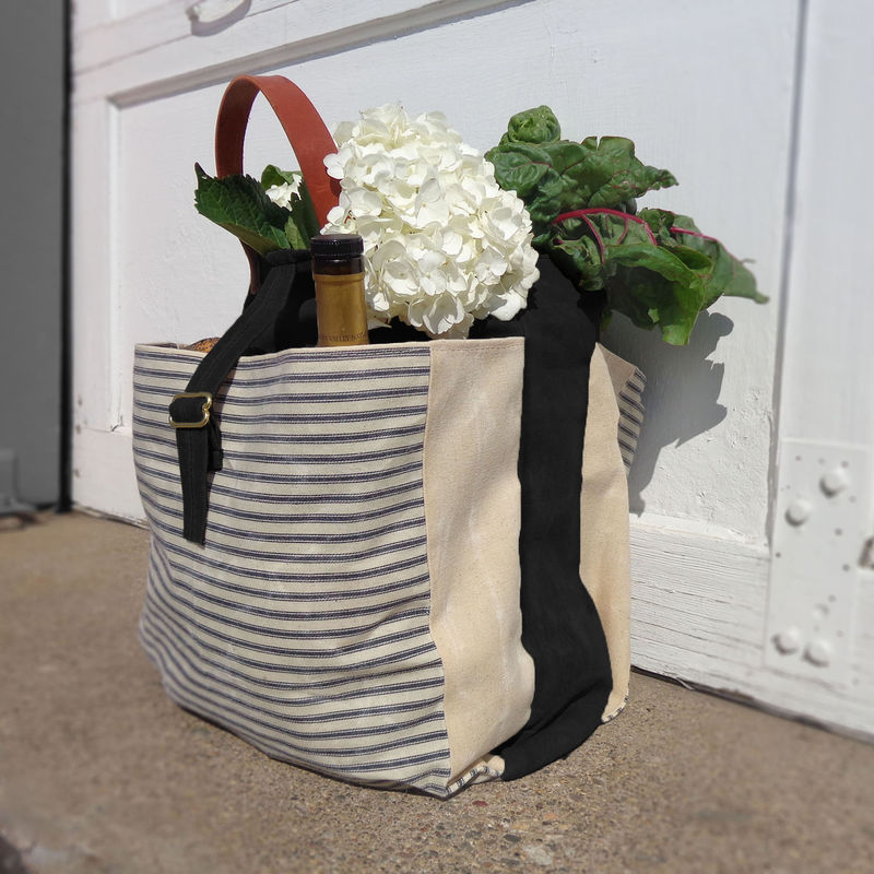 expandable pop market tote