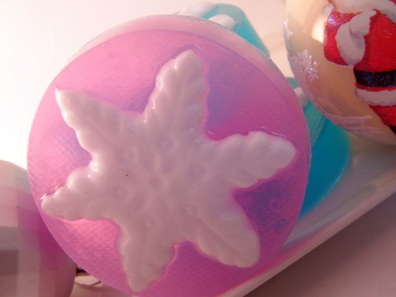 Falling Snowflakes Glycerin Soap - product images  of 