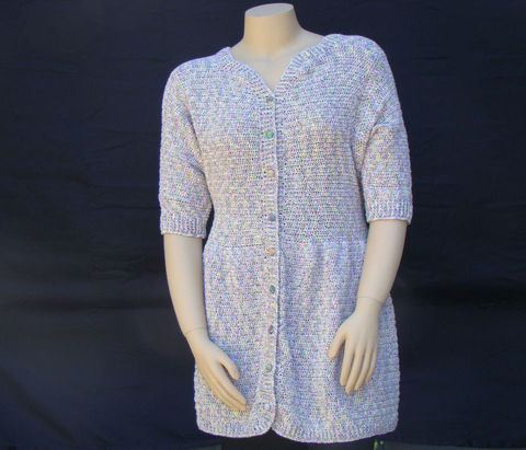 Plus,Size,Cardigan,Sweater,,Cotton,Sweater,XL,,XXL,or,1X,,Short,Sleeve,plus size sweater, sweater plus size, womens sweater, sweaters women, handmade sweater, plus size fashion, junior plus size, cotton cardigan,summer,sweater coat, jacket,xl,1x,xxl, knit sweater,crochet sweater, short sleeve sweater