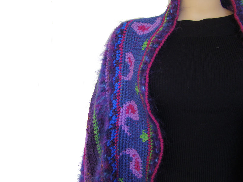 Plus Size Cape, Plus Size Fashion Shawl, 1X 2X 3X 4X 5X 6X, Super Plus Size - product images  of 