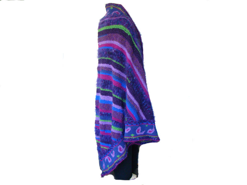 Plus Size Cape, Plus Size Fashion Shawl, 1X 2X 3X 4X 5X 6X, Super Plus Size - product images  of 