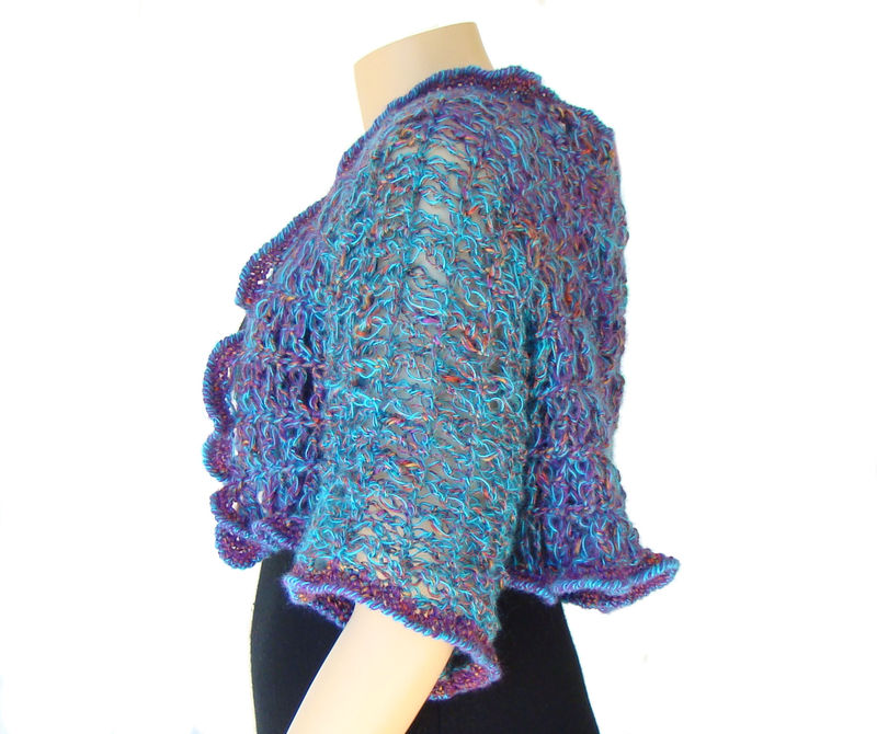 Plus Size Shrug, Plus Size Bolero XL 1X, Capelet - product images  of 
