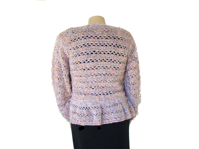 Plus Size Peplum Sweater, Plus Size Peplum Jacket 1X - 2X - product images  of 