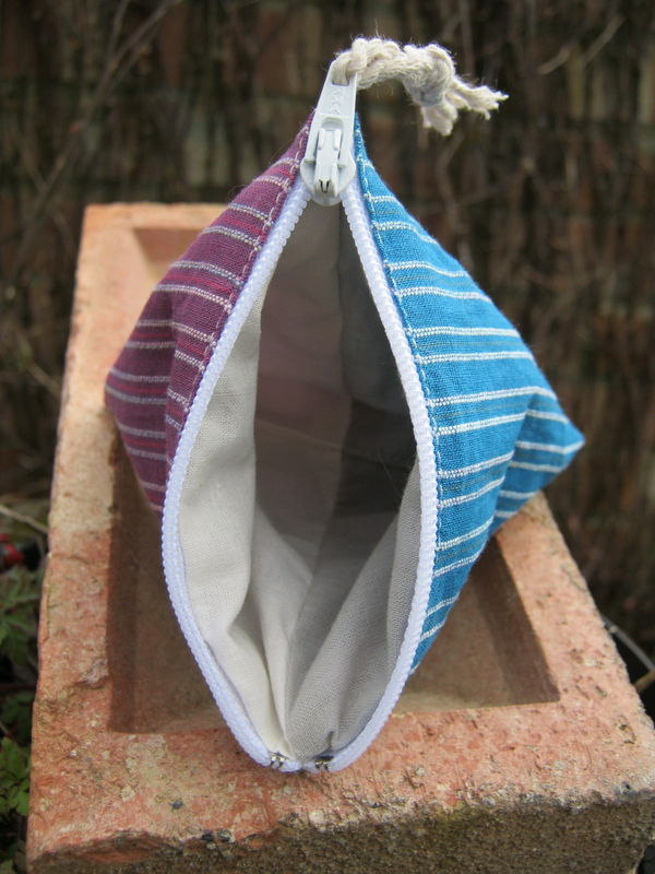 Amelia an Organic Cotton Mooncup Pouch - product image