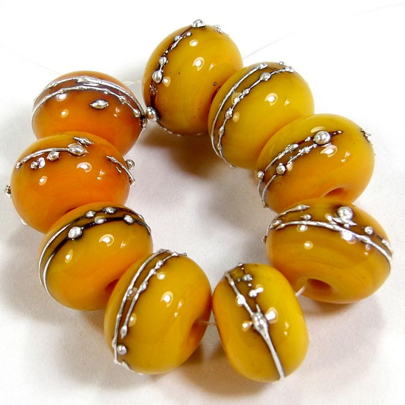 Yellow Glass Beads Collection Covergirlbeads