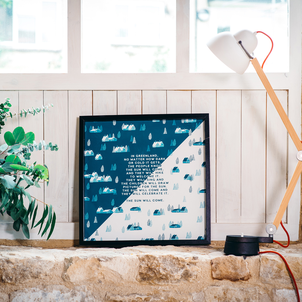 Greenland Art Print