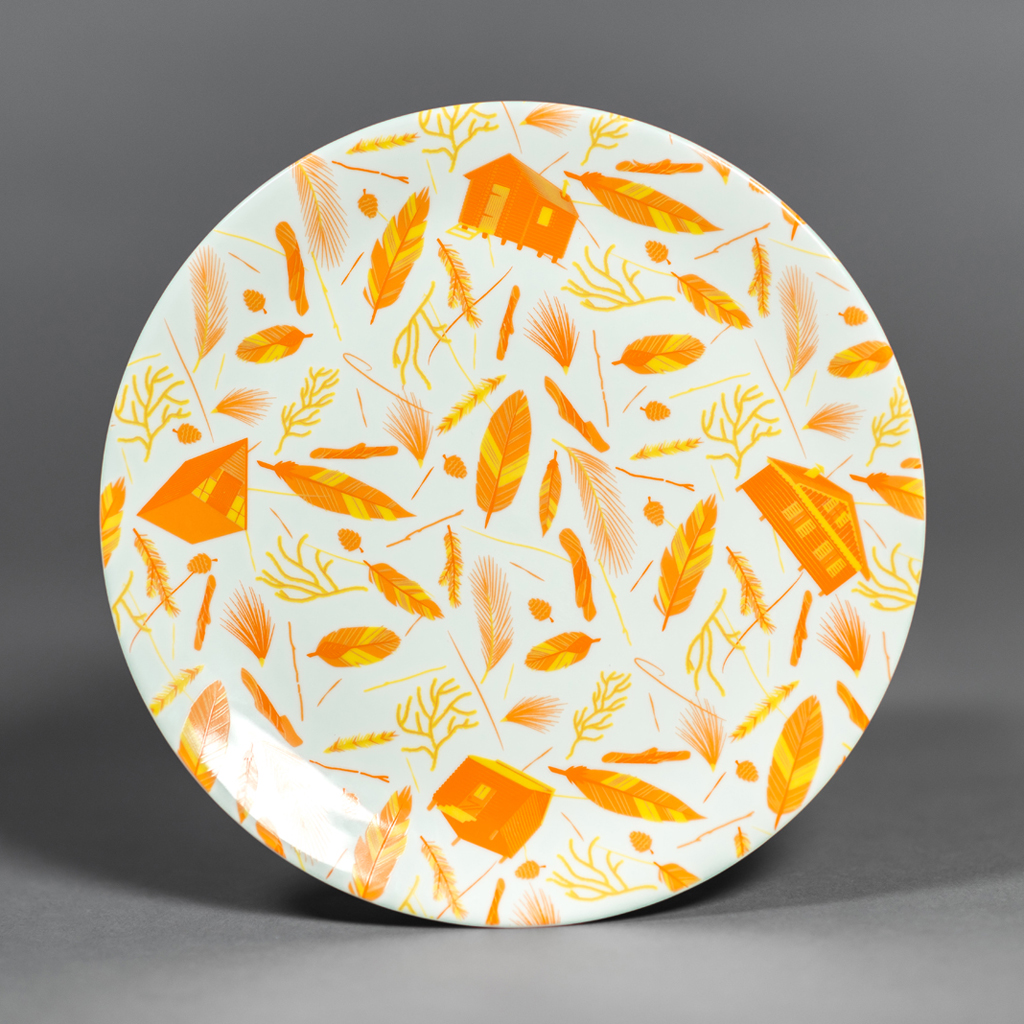 Nest Building Materials Plate