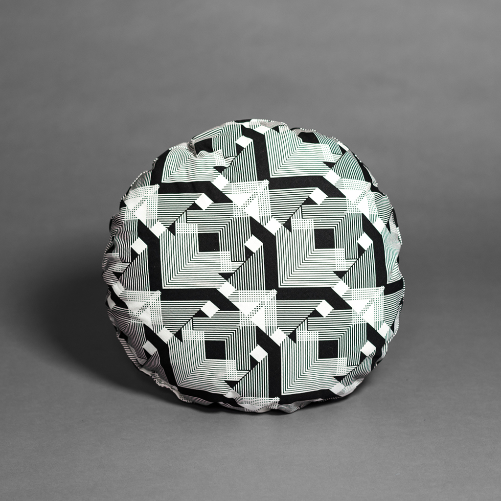 Geo Graphica Round Cushion