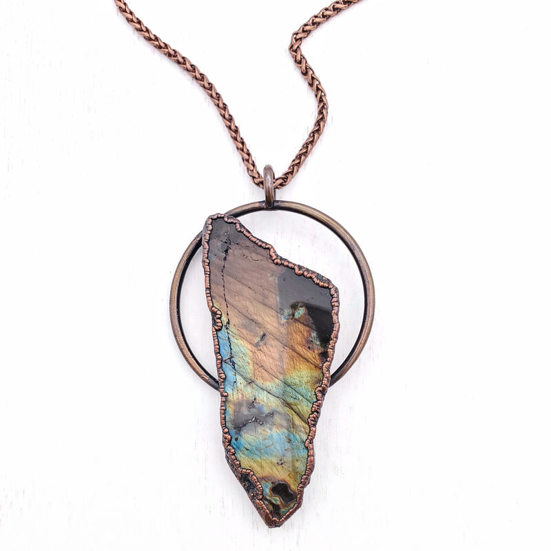 Night Sky Halo Necklace - TTEREVE