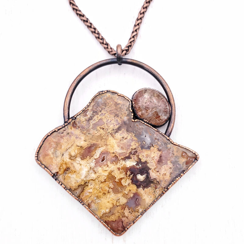 Garden Rose Halo Necklace - TTEREVE