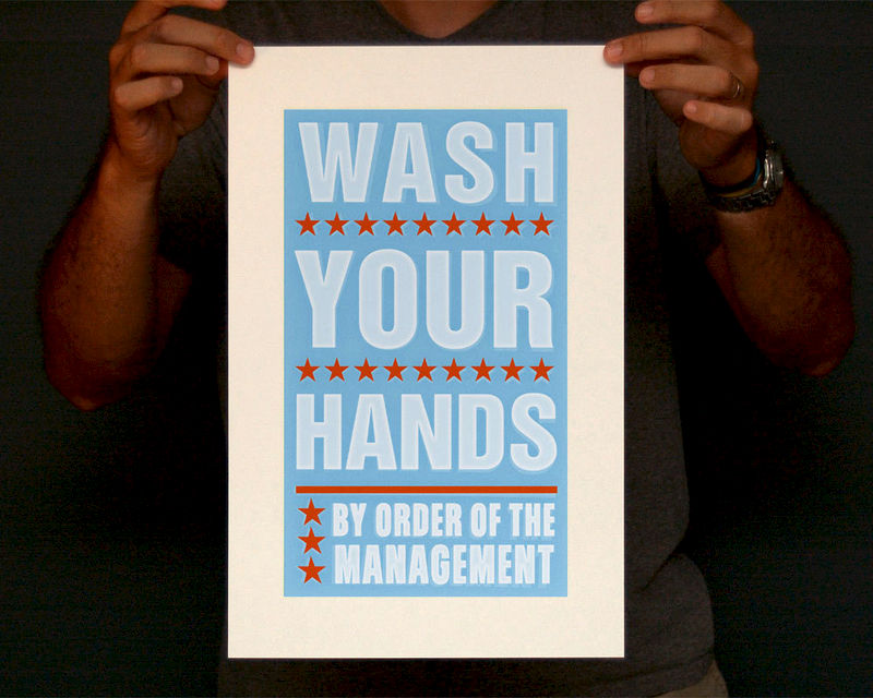 Bathroom Art Kids Wall Decor Wash Your Hands By Order Of Bathroom Art Kids Wall Decor Wash Your Hands By Order Of Management Print 8 X 14 Fits 11 17 Frame W O Mat John Golden