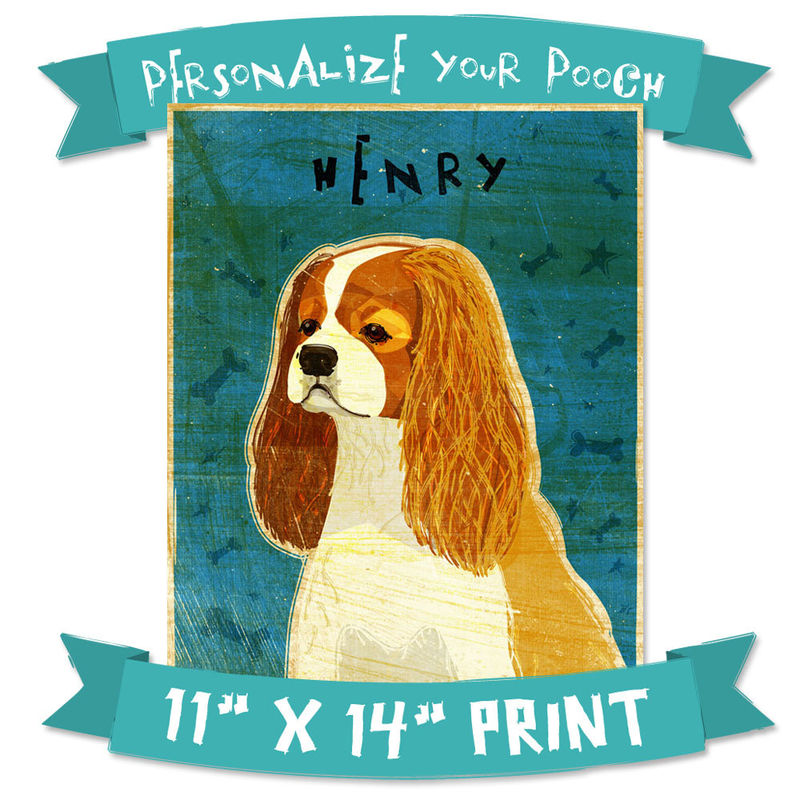 Personalize Your Pooch - Dog Art Print - 11 in x 14 in - product images  of 