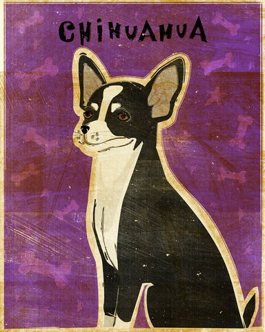 Chihuahua,Print,-,Various,Colors,Art,Illustration,digital,whimsical,cute,dog,animals,animal,chihuahua,paper,ink