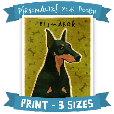 Doberman,Print,-,Personalize,Your,Pooch,Dog,Art,with,your,Dog's,Name,Various,Sizes,Pets,Pet_Lover,Portrait,dog,art,illustration,reproduction,canine,breed,fido,pooch,pup,puppy,dog_print,dog_art,southern_living,paper,ink