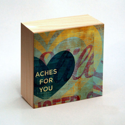 Valentine,Heart,Art,-,Aches,for,You,Box,4,in,x,Illustration,Digital,reproduction,wood,block,heart,love,valentine,valentine_men,valentine_women,valentines_day,valentine_decor,valentine_heart_art,paper,ink,glue,sealer