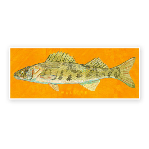 Freshwater,Fish,Art,-,Walleye,Print,6.6,in,x,18,Decor,Fathers,Day,Gift,for,Dad,Kids,Fishing,Digital,Fish_Decor,Coastal_Art,Freshwater_Fish_Art,Fish_Print,Fathers_Day_Gift,Gift_For_Dad,Kids_Fish_Art,Walleye_Art_Print,Dad_Gift,Paper,Ink