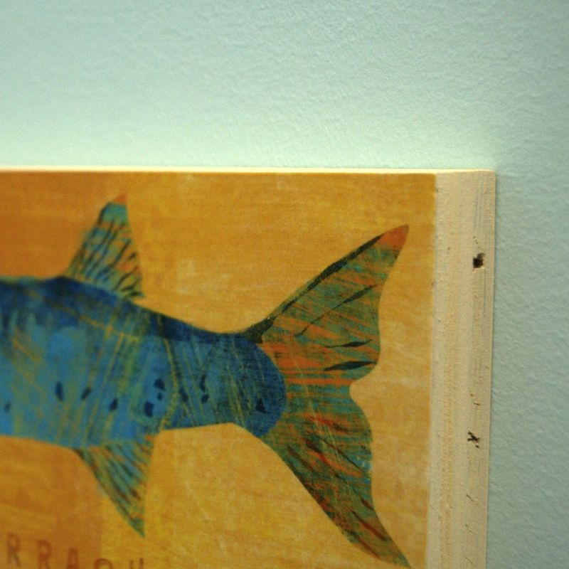 Saltwater Fish Series Large Art Block - Pick the Print - 4 in x 11 in - product images  of 