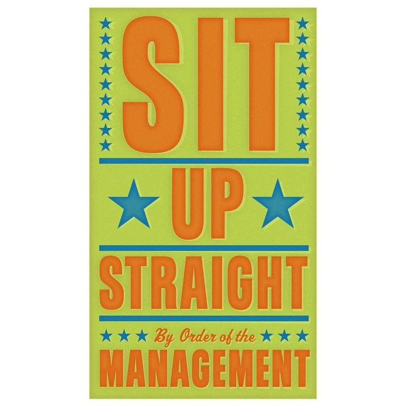 Sit Up Straight Print 6 in x 10 in - product images  of 