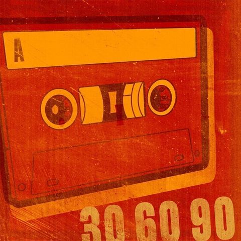 30,60,90,Print,8,in,x,art,illustration,print,digital,pop,cassette,music,rock_n_roll,fathers_day_gift,computer,paper
