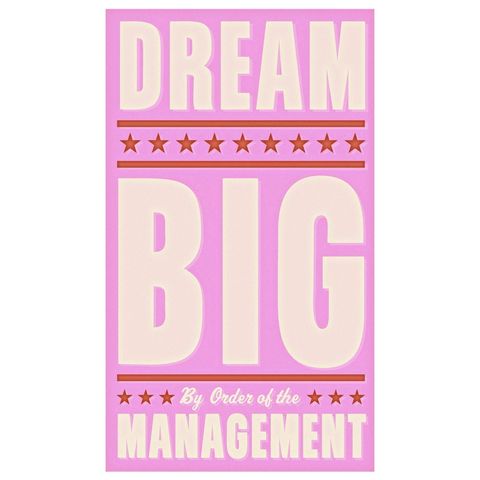 Dream,Big,in,Pink,Print,6,x,10,Children,Art,art,illustration,print,digital,john_w_golden,dream,big,pink,paper,computer