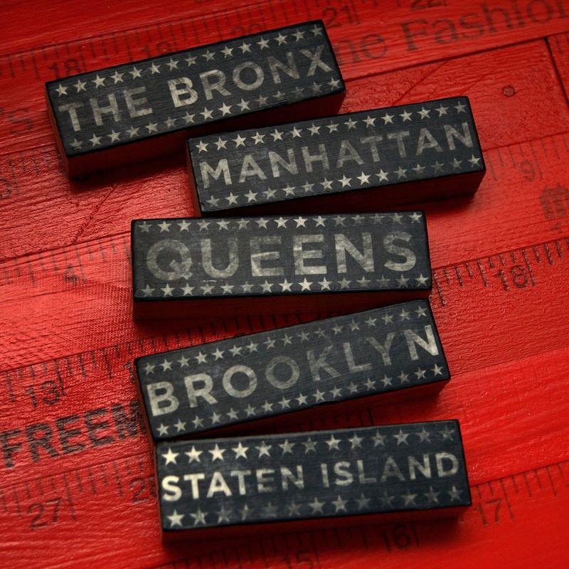 City Blocks - Five Boroughs Neutral Edition Art Block Set - product images  of 